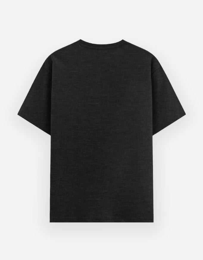 Heather Black Essential T-Shirt