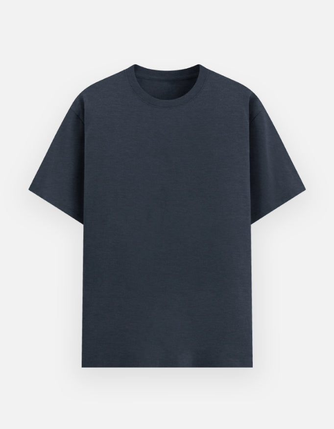 Navy Heather Essential T-Shirt