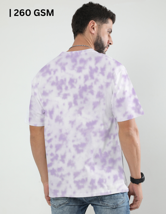 Lavender Splatter Oversized Tee