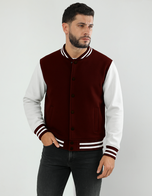 Maroon Premium Varsity Jacket