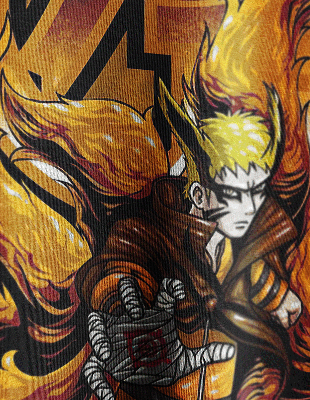 Naruto Baryon Mode Oversized Classic T-Shirt