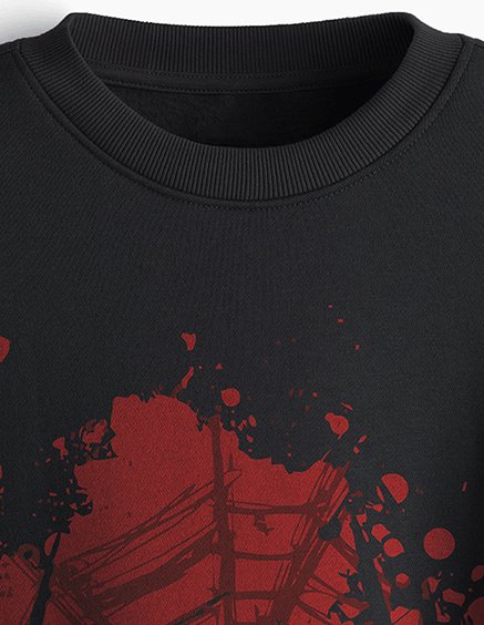 Spiderman Graphic Oversized Sweatshirt