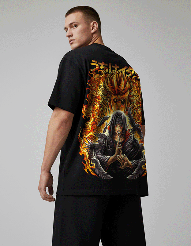 Itachi Uchiha Oversized T-Shirt
