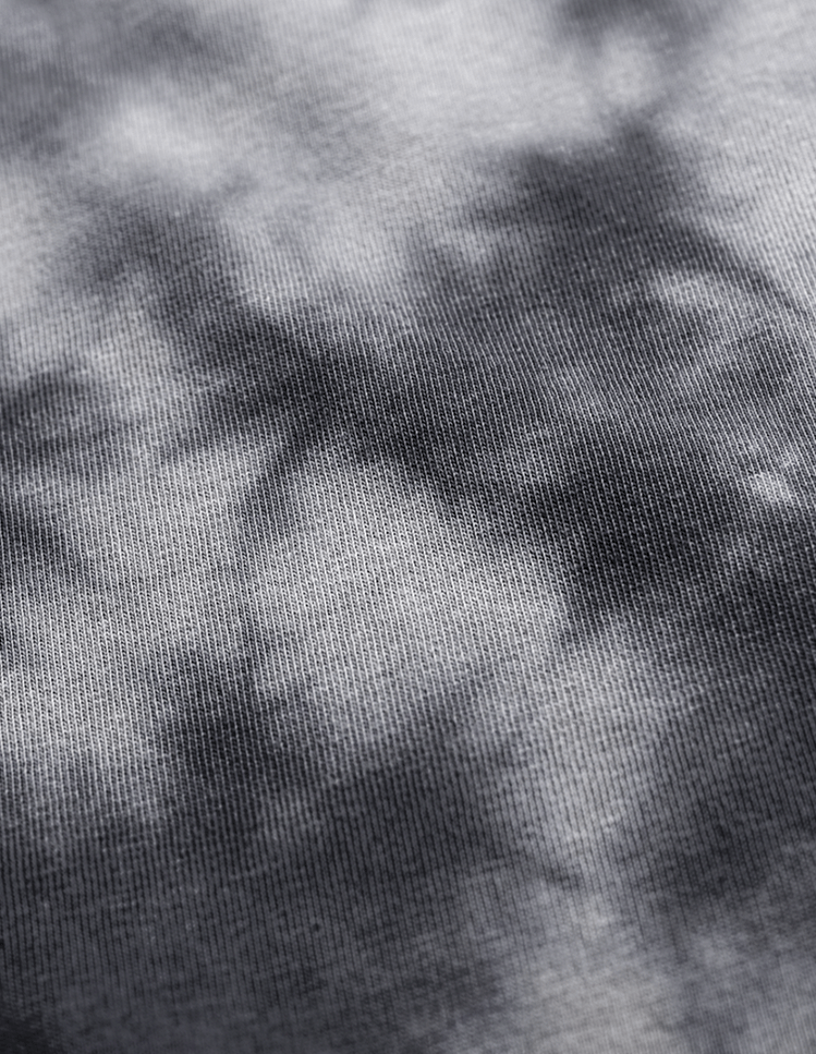 Black Tie Dye Oversized Tee