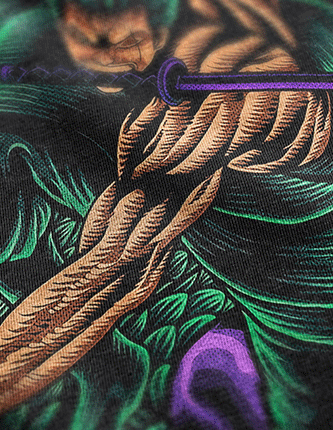 Roronoa Zoro Oversized Hoodie