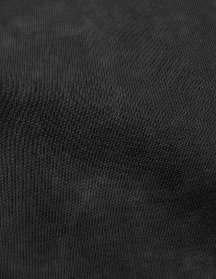 Black Acid Washed Oversized Tee