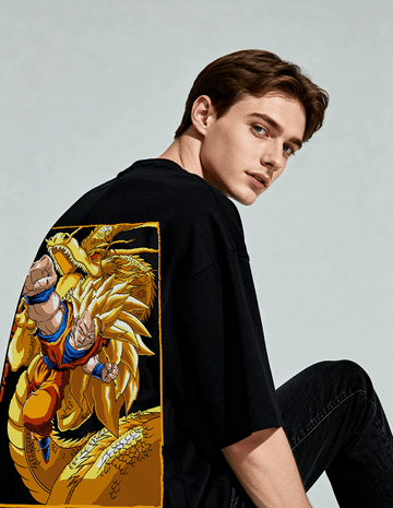 Golden Goku Oversized Classic T-Shirt