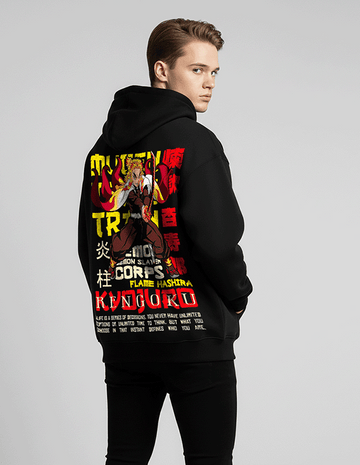Kyojuro Rengoku Oversized Hoodie