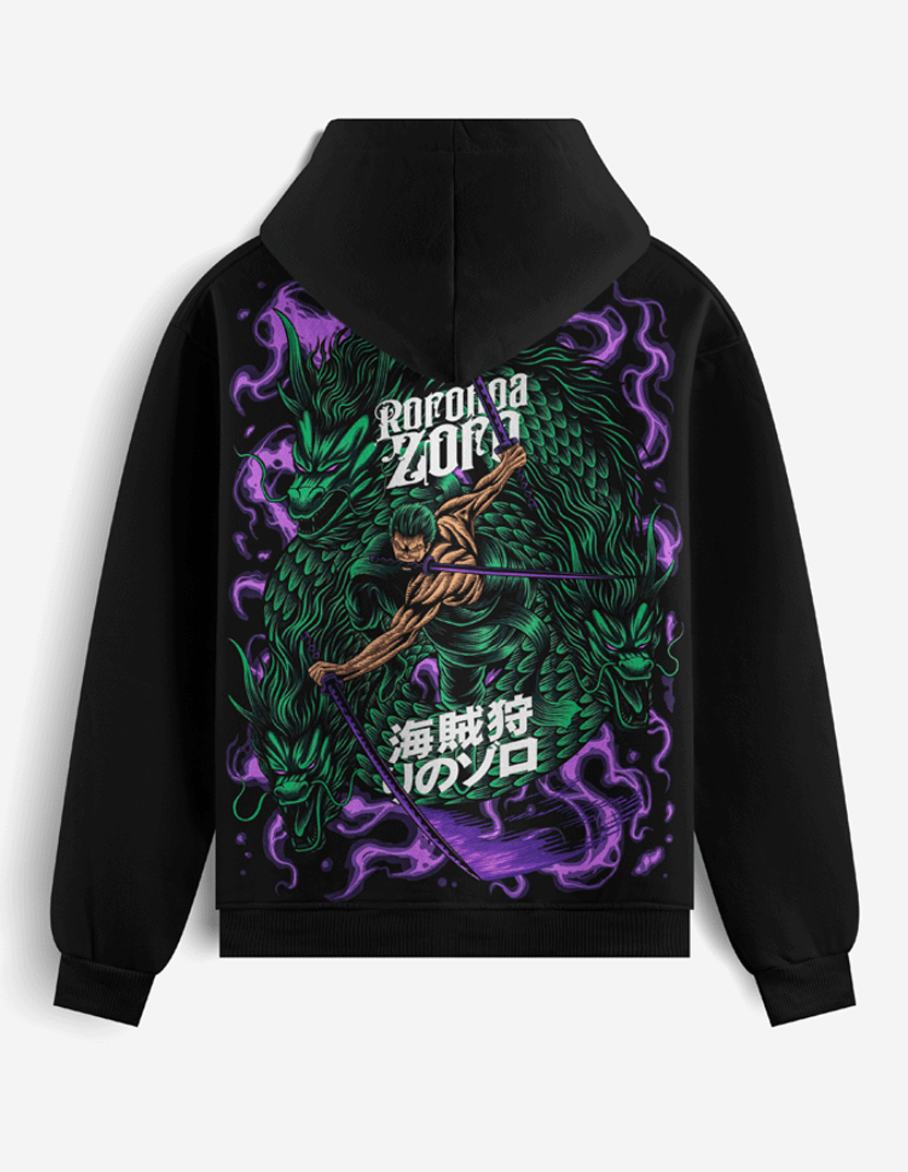 Roronoa Zoro Oversized Hoodie