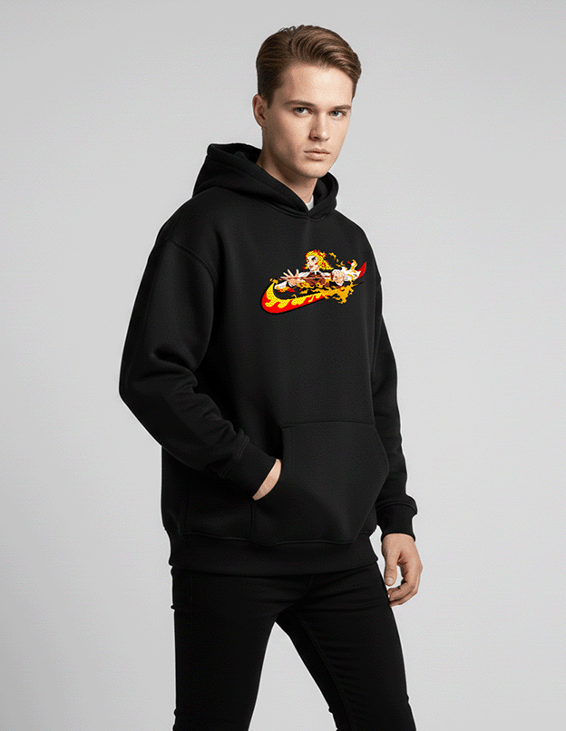 Kyojuro Rengoku Oversized Hoodie