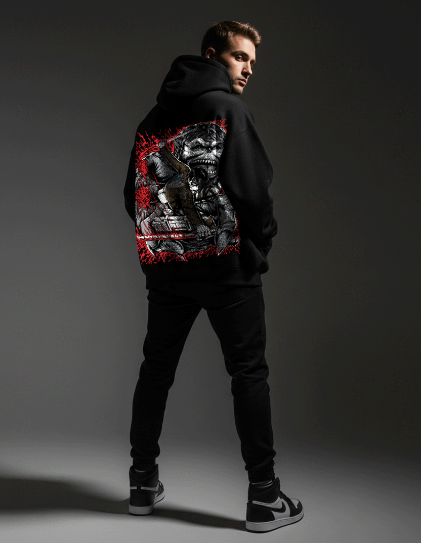 Levi Ackerman Oversized Hoodie