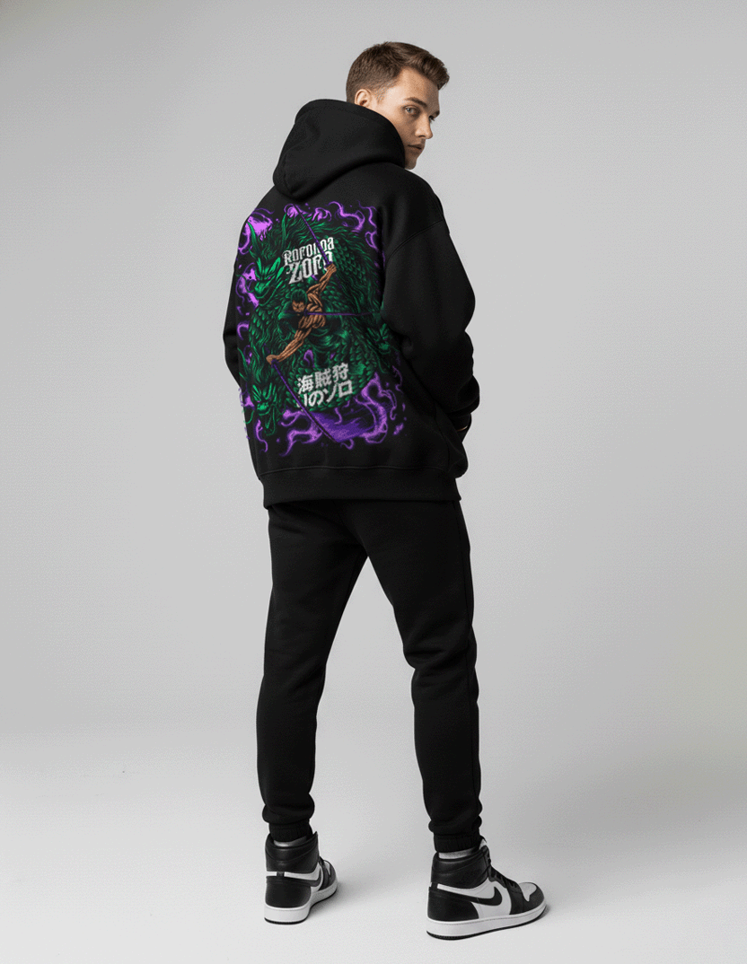 Roronoa Zoro Oversized Hoodie