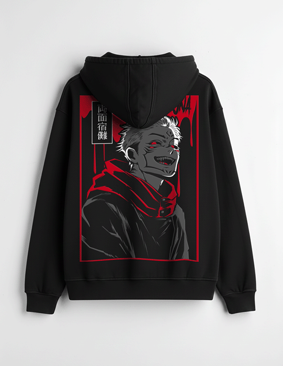 Ryomen Sukuna Zip Hoodie