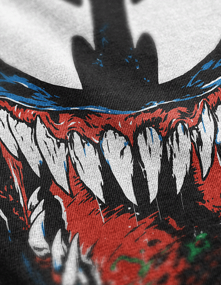 Venom Graphic Oversized Sweatshirt