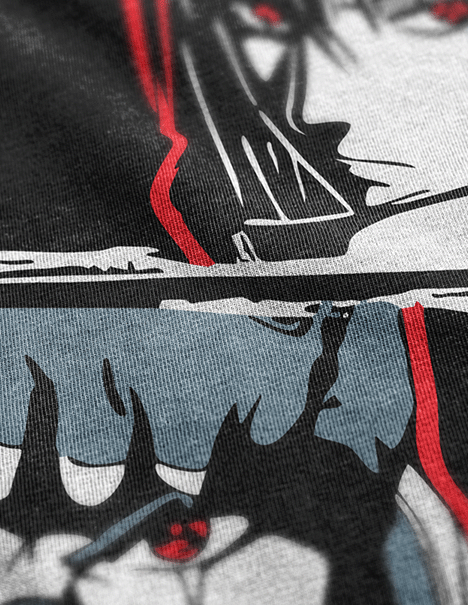 4 Sharingan Acid Washed Hoodie – 300 GSM