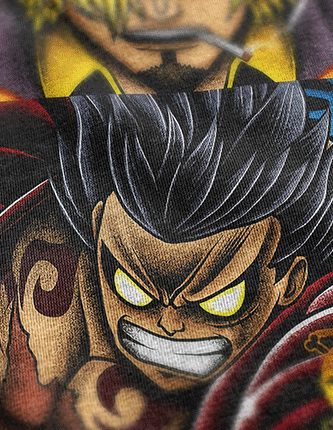 One Piece ASL Acid Washed Oversized Tee