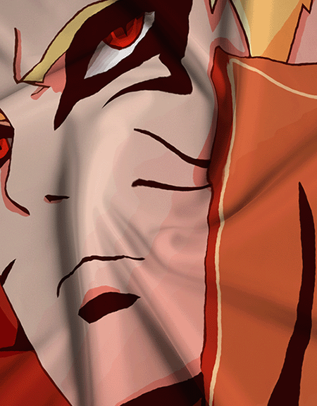 Baryon Mode Anime Tapestry