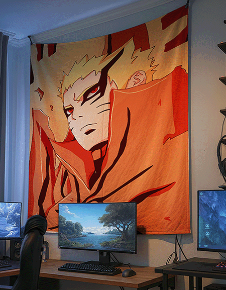 Baryon Mode Anime Tapestry