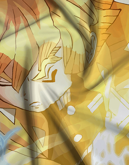 Zenitsu Anime Tapestry