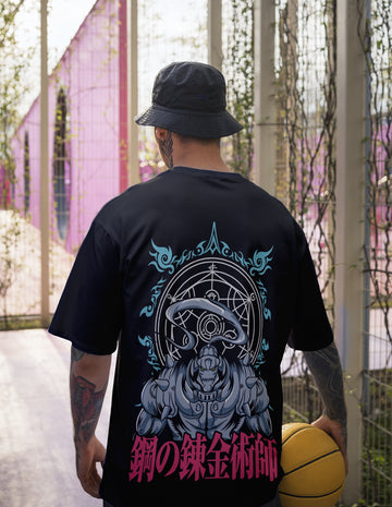 Full Metal Alchemist Oversized Classic T-Shirt